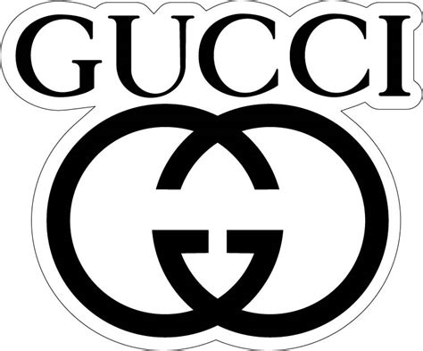 balck and white stickers of gucci|Gucci Sticker .